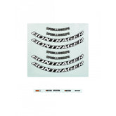 Bontrager Aeolus Comp Disc Rim Decal Sets Wheel Spares